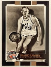 2009-10 Panini Basketball Hall of Fame Frank Ramsey Black Border /199 #71