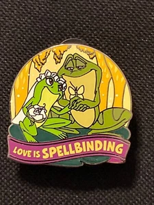 PIN DISNEY WDW LOVE IS AN ADVENTURE MYSTERY LOVE IS SPELLBINDING TIANA & NAVEEN - Imagen 1 de 1