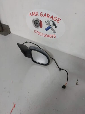 VOLKSWAGEN TIGUAN 5N DRIVERS SIDE RIGHT WING MIRROR 5N2857502L 2010 Grey LR7N - Image 1 of 4