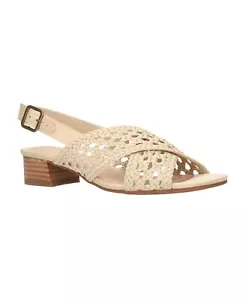 Bella Vita Women's Zahara Sandals Cream Size 6.5WW (No Box) Floor Model B4HP - Picture 1 of 5