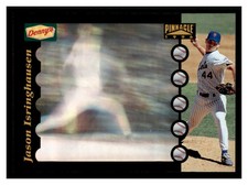 1996 Pinnacle Denny's Holograms #17 JASON ISRINGHAUSEN New York Mets