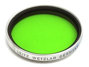 Original Leitz Wetzlar Germany 39E Gelbgrünfilter GGr für ⦰ 39mm Filtergewinde - Picture 1 of 2