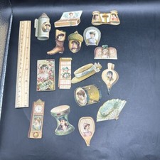 Kinney Bros Lot 15 Cigarette Trade cards Lithographs 1 Dukes Cigarette card set