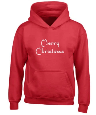 Merry Christmas Xmas Kinder Hoodie 10 Farben (S-XL) von swagwear