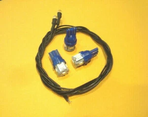 Pioneer SX-450 550 650 Ricevitore Full LED Kit di Ricambio Lampade WEdge Blu Royal - Foto 1 di 6