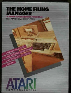 HOME FILING (File) MANAGER Atari 800/XL/XE on Disk NEW IN BOX - Picture 1 of 1