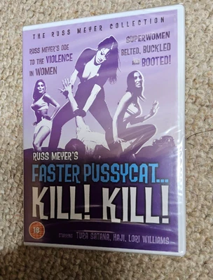 Tura Satana Russ Meyer's FASTER PUSSYCAT... KILL! KILL! Arrow DVD edition UNCUT - image 1 of 2