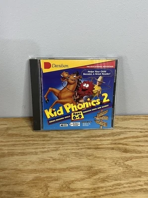 Kid Phonics 2 (PC, 1996) - Complete Jewel Case - Image 1 of 3