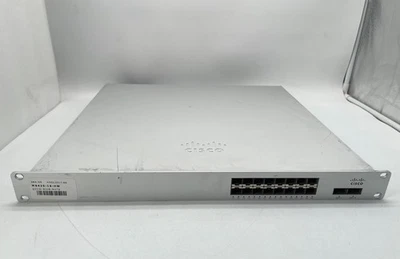 CISCO MERAKI MS425-16-HW 16-PORT GIGABIT ETHERNET SWITCH UNCLAIMED - Image 1 of 4
