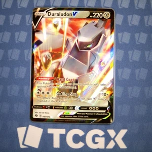 Pokemon - Duraludon V - 47/73 - SWSH: Champion's Path - Holo - Ultra Rare NM - Picture 1 of 1