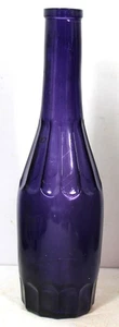 c1900 BOTTIGLIA PER ALIMENTI VIOLA - BOTTIGLIA PER SALSA DI PEPE - Foto 1 di 3