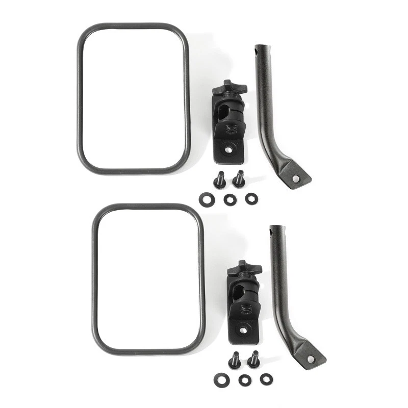 Kit de espejos retrovisores Rugged Ridge 11025.22 Stubby Trail para Jeep Wrangler TJ/LJ 1997-2018 Foto 1 de 4