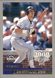 Larry Walker 2000 Topps Opening Day #67 Rockies HOF FREE SHIPPING AutographDen - Picture 1 of 2