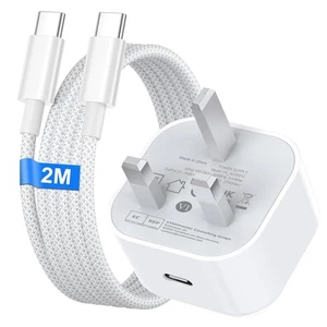 Für iPhone 15, 15 Pro, 15 Pro Max 15+ Schnell Ladekabel USB-C PD Stecker Ladekabel - Bild 1 von 7