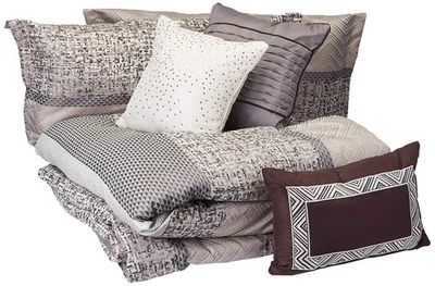 Juego de edredón de lujo - diseño jacquard tradicional alternativa de plumón para todas las estaciones... Foto 1 de 4