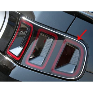 ACC Tail Light Trim fits 2010-2013 Ford Mustang-2pc Vinyl/Chrome - Bild 1 von 6