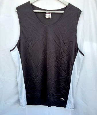 老式自行车运动品牌球衣尺寸 2XL 黑色 Deadstock — 第 1/4 张图片