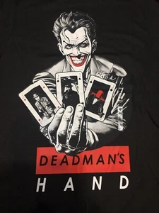 DC Joker Deadman’s Hand T-Shirt Herren Medium Neu - Bild 1 von 7