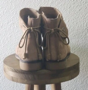 Lucky Women's LK-GWENORE Ankle Bootie US Size 7 Beige Brown - Picture 1 of 6