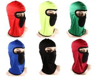 Motorcycle Cycling Full Face Mask lycra Mesh Cover Balaclava Sun UV Protection - Bild 1 von 7