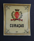 Ancienne Étiquette Curacao Rousseau Dole French Label