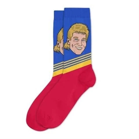 NEW Sockey Hall of Fame BRETT HULL Alumni NHL Hockey Socks ST. LOUIS BLUES Cover