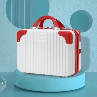 Cosmetic Box Hand Luggage Organizer Makeup Case Small Mini Travel Suitcase - Image 1 of 4
