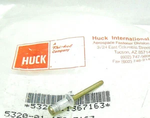M7885/7-6-03 HUCK BLINDNIETE, 100 STÜCK KONVOLUT NEW OLD STOCK - Bild 1 von 4