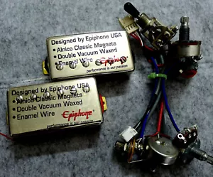 Epiphone 57 Classic Humbucker Pickup with original line speed suit - Picture 1 of 3
