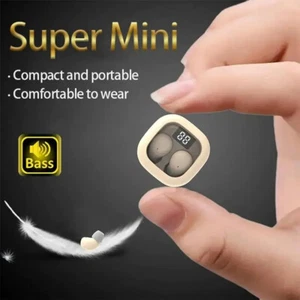 2023 Bluetooth Earbud Headset TWS 5.3 Wireless Earphone Invisible For All Phone - Photo 1 sur 27