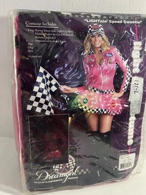 Dreamgirl Women's Lightnin' Speed Sweetie Sexy Adult Costume Size Large 12-14 - Image 1 of 4