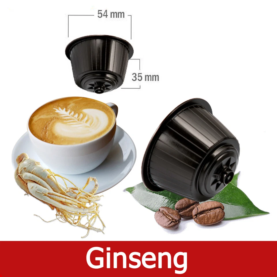 CAFFÈ KICKKICK 32 Capsule Cialde al GINSENG Compatibili NESCAFE' DOLCE GUSTO
