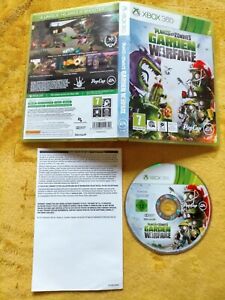 COMPLETE Plants Vs Zombies Garden Warefare Xbox 360 Video Game UK PAL Immaculate