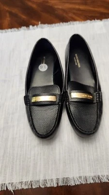 Marc New York Andrew Marc man slip on leather loafers moccasins flats size 9.5 - Image 1 of 4
