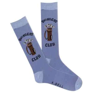 New with tags, Men’s K. Bell "Swinger's Club" Golfing Socks, shoe size 6.5 - 12 - Picture 1 of 6