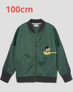 Limited sale Graniph×Dragon Ball jersey jacket 100 cm kids green Embroidered - Picture 1 of 10