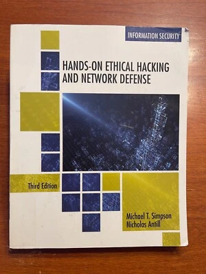Hands-On Ethical Hacking and Network Defense 3rd Edition Paperback - Image 1 of 4