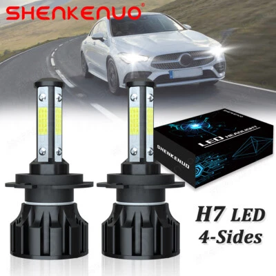 Para Mercedes Benz CLA250 GLS450 GL450 2x Faros LED 6000K Super Blanco Foto 1 de 4