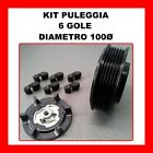Kit Puleggia Compressore Aria Condizionata Audi A6 3.0 Tdi Dal 2004 8E0260805bf