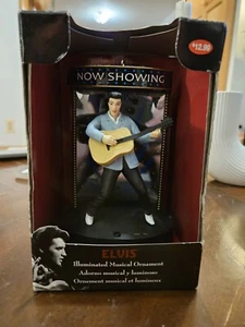 Elvis Presley Illuminated Musical Ornament “All Shook Up” Now Showing - Picture 1 of 3