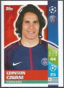 TOPPS CHAMPIONS LEAGUE-2017-18- #268-PARIS SAINT-GERMAIN-EDINSON CAVANI - Picture 1 of 1