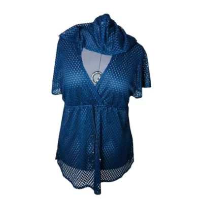 Traje de baño con capucha para mujer APT 9 azul talla XXL Foto 1 de 4