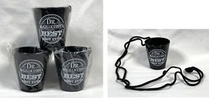 3 New Dr McGillicuddy's Best Tasting Shot Ever Plastic Shot Glass Necklaces - Picture 1 of 4