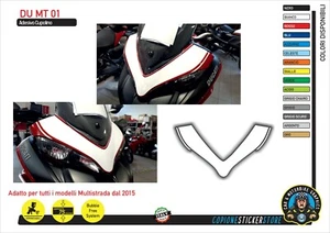 Set Adesivi compatibili DUCATI Multistrada 950 1200 1260 Enduro V2 cupolino MT01 - Picture 1 of 1