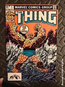 1983 The Thing #1 - 1st Solo Series (Marvel Comics) VF+/NM - Picture 1 of 2