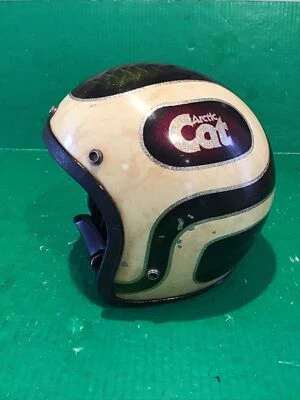 Rare Vintage Arctic Cat Snowmobile Quad Helmet Collectible - Image 1 of 4
