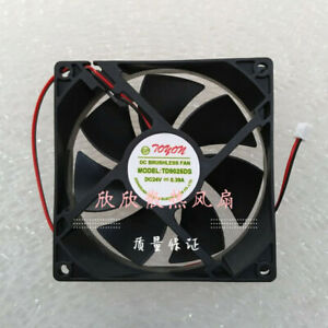 Toyon TD9025DS 9CM 9025 24V 0.39A 2-wire cooling fan