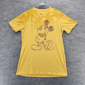 Disney Shirt Damen Medium Mickey Mouse Gelb Kurzarm - Bild 1 von 7
