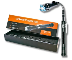 L&I Magnetic Pickup Tool, 3 Bright LED Lights – Gift for Men, Father's Day Gift - Picture 1 of 7