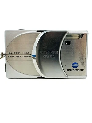 Konica Minolta Dimage G530 Digital Camera Silver UNTESTED 618 - Image 1 of 4
